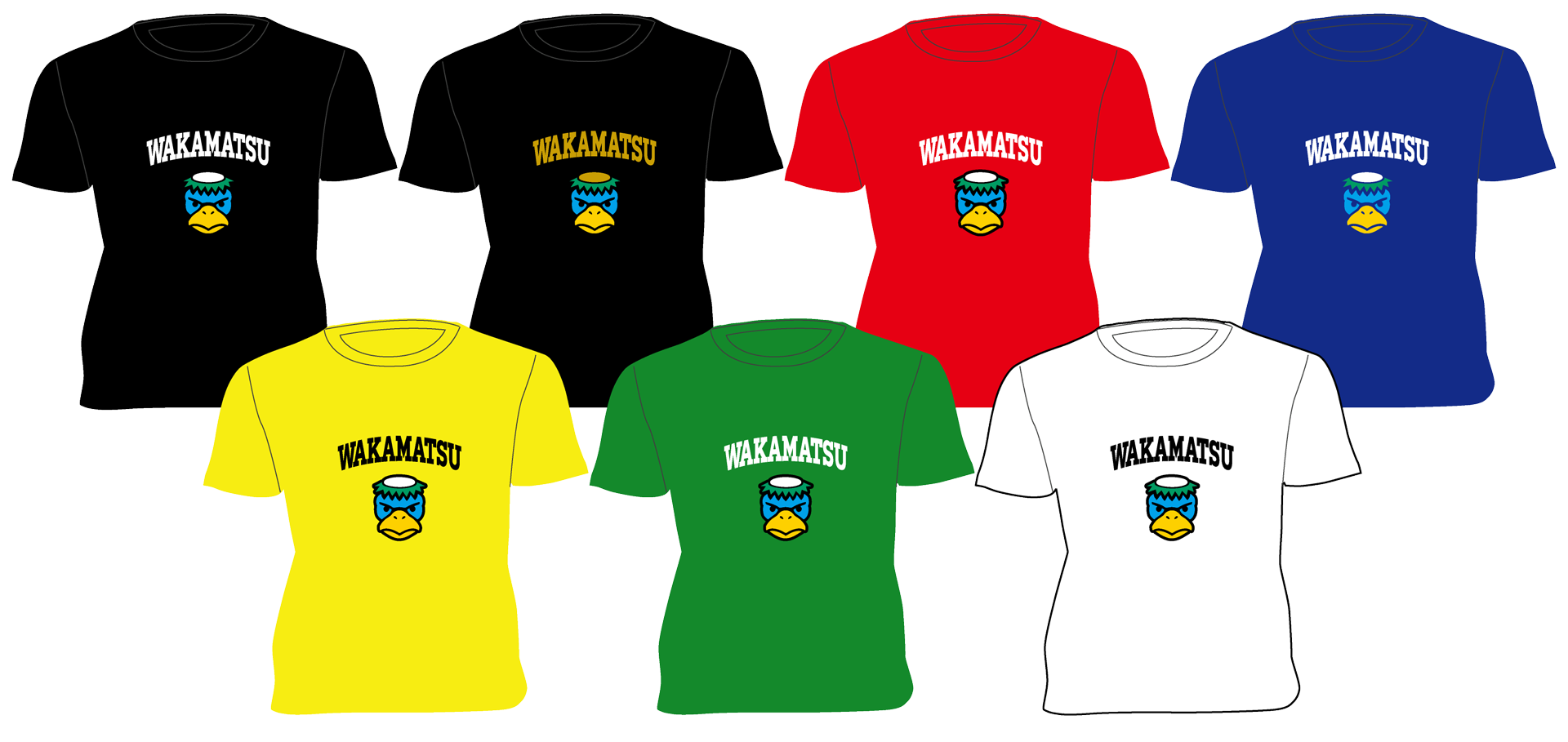 サイン入り若松夜王Tシャツ(5名)